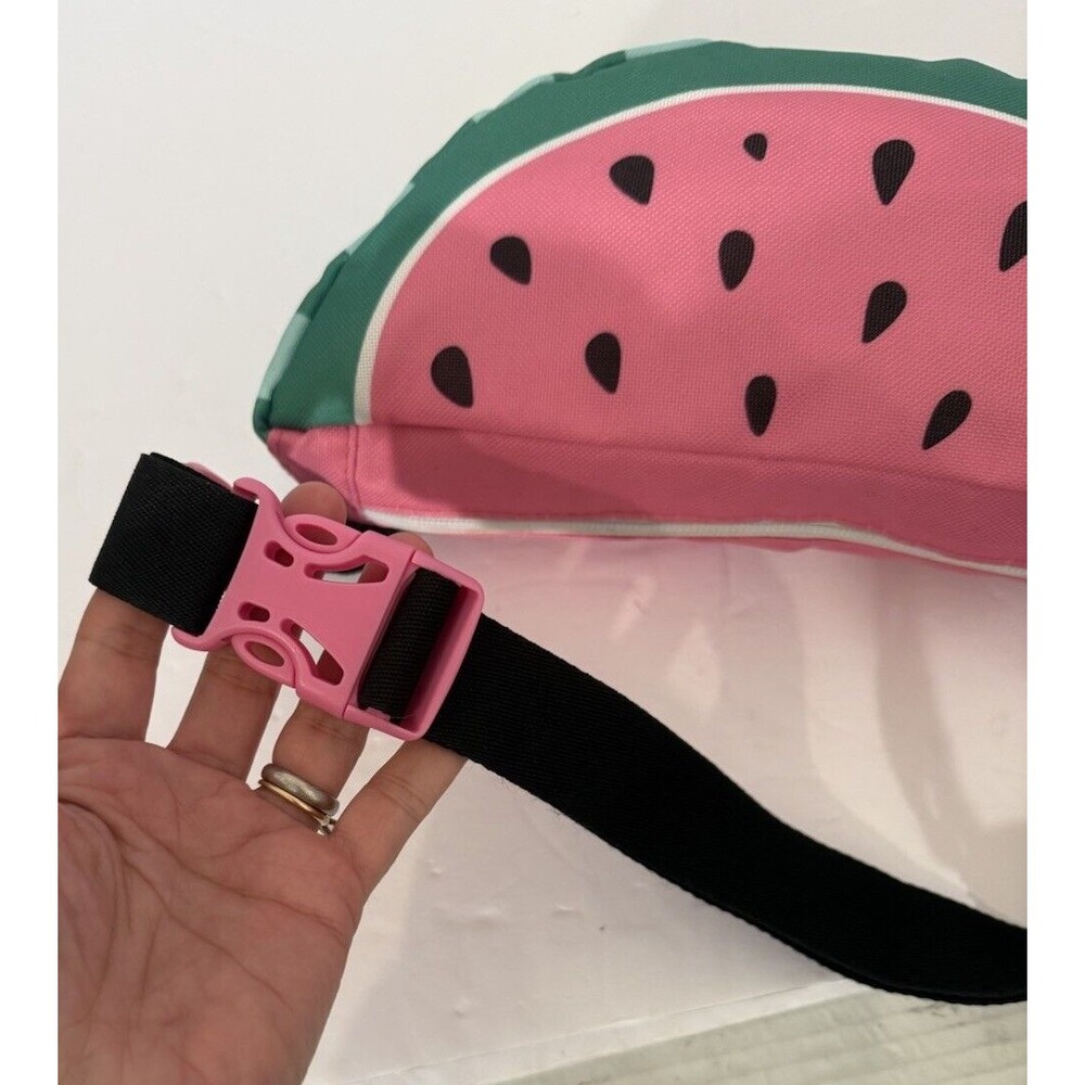 ULTA Watermelon Adjustable Fanny Pack Belt Waist Hip Bag-One Size - Picture 6 of 11